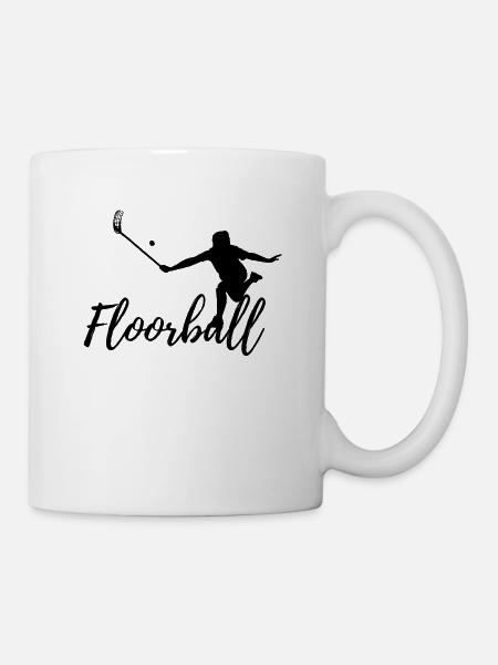 Floorball - Tasse - Weiß