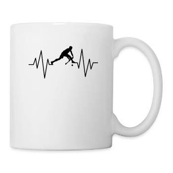 Floorball - Tasse - Weiß - Rechts