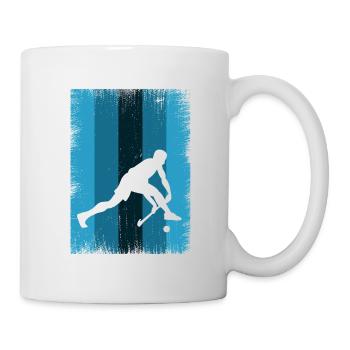 Floorball - Tasse - Weiß - Rechts