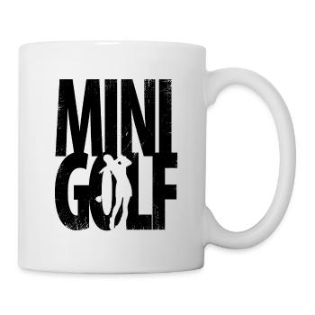 MINIGOLF MINIGOLFER MINIGOLFER - Mug blanc - blanc - Droite