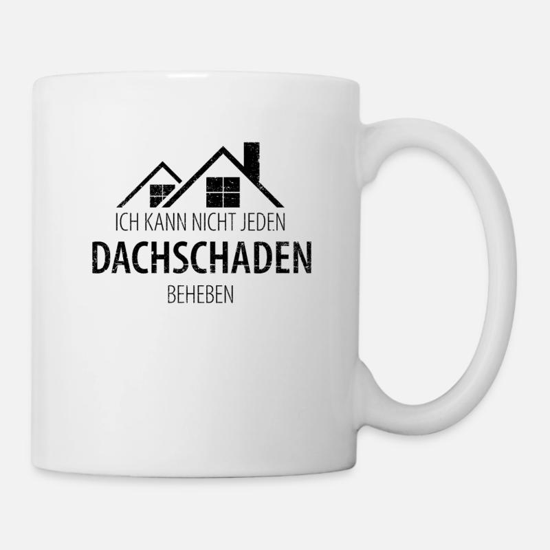 DACHDECKER - Tasse - Weiß