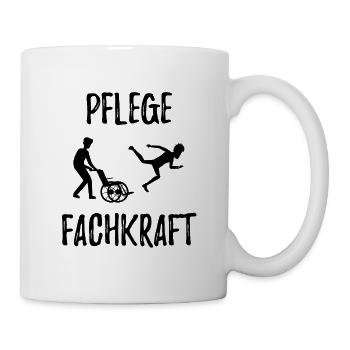 Altenpfleger - Pflege - Tasse - Weiß - Rechts