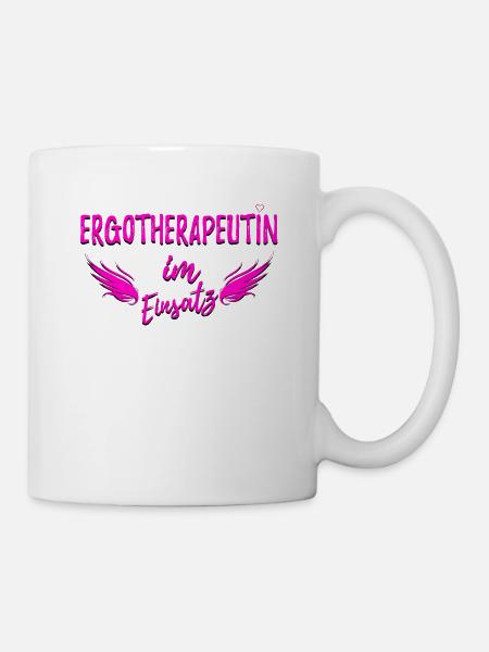 ERGOTHERAPEUTIN - Tasse - Weiß