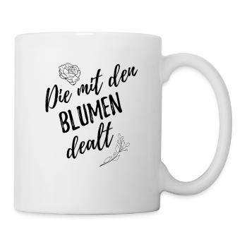 Florist Floristin - Tasse - Weiß - Rechts