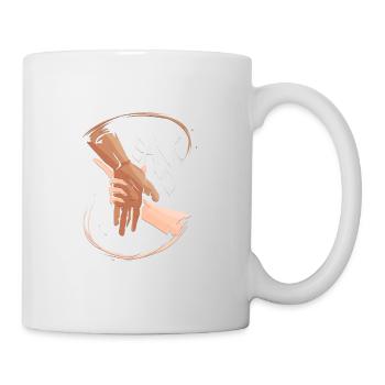 Aikido MMA Japanische Kampfkunst - Tasse - Weiß - Rechts