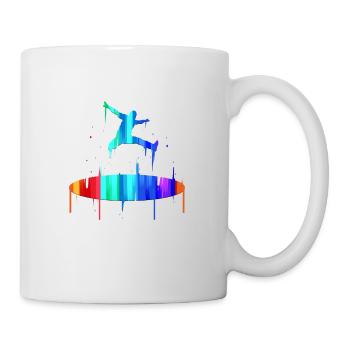 Qigong Training Spruch Chigong Qi Gong - Tasse - Weiß - Rechts