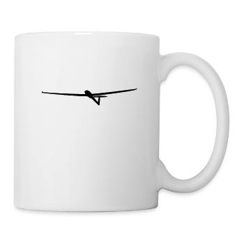 Pilote pilote de planeur planeur - Mug blanc - blanc - Droite