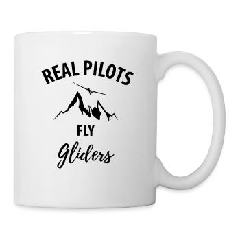 Pilote pilote de planeur planeur - Mug blanc - blanc - Droite
