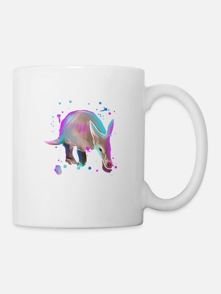 Aardvark aardvark gift - Mug - white