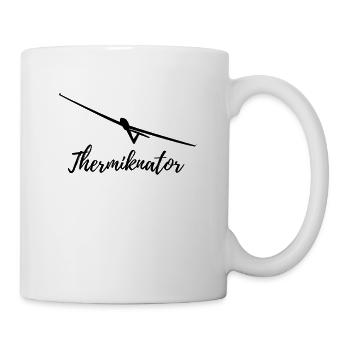 Glider pilot glider flying glider - Mug - white - Right