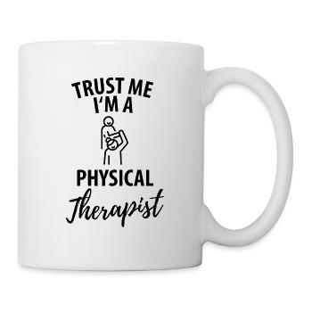 Physiotherapist funny gift saying funny - Mug - white - Right