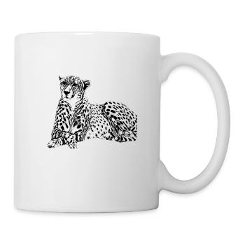 cheetah - Mug - white - Right