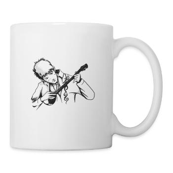 Dombra Musiker Dombra Spieler - Tasse - Weiß - Rechts