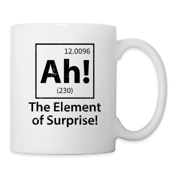 Ah! Element | Chemistry chemist student gifts - Mug - white - Right