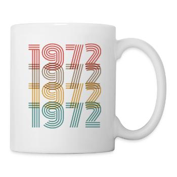 LÉGENDAIRE DEPUIS 1972 - Mug blanc - blanc - Droite