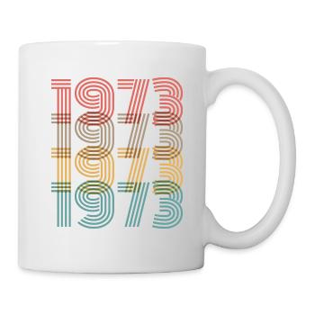 Legendär seit 1973 - Tasse - Weiß - Rechts