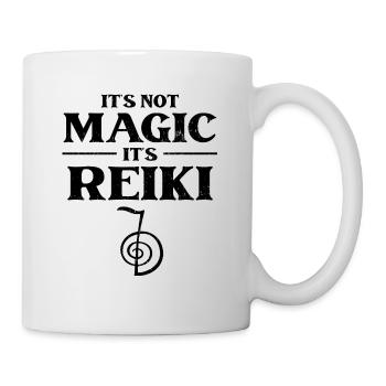 La magie de Reiki | Méditation Ésotérisme Yoga Cadeaux - Mug blanc - blanc - Droite