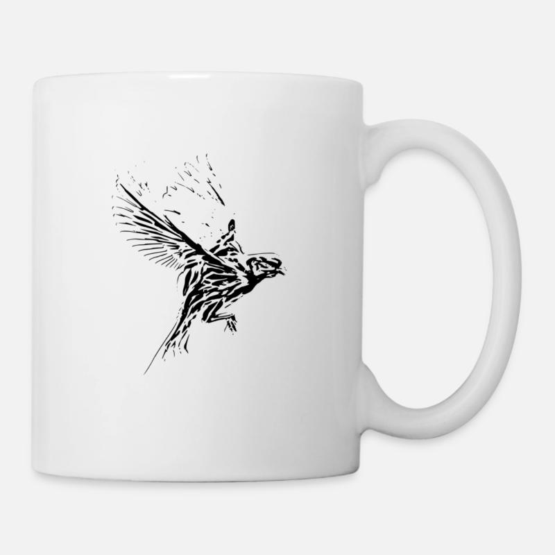 Vogel - Tasse - Weiß