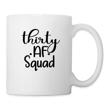 30 AF - Cadeau de fête de 30e anniversaire pour les femmes de 30 ans - Mug blanc - blanc - Droite