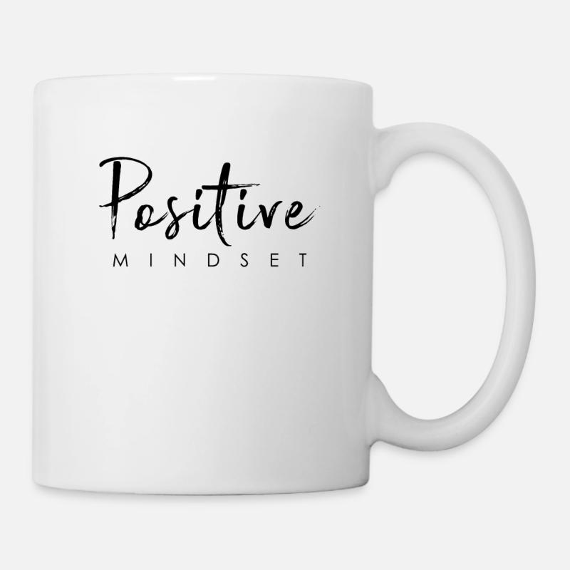 Positive mindset - Stay positive - Mug - white