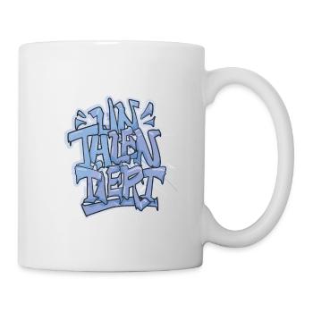 TalentiertGraffiti Design - Tasse - Weiß - Rechts