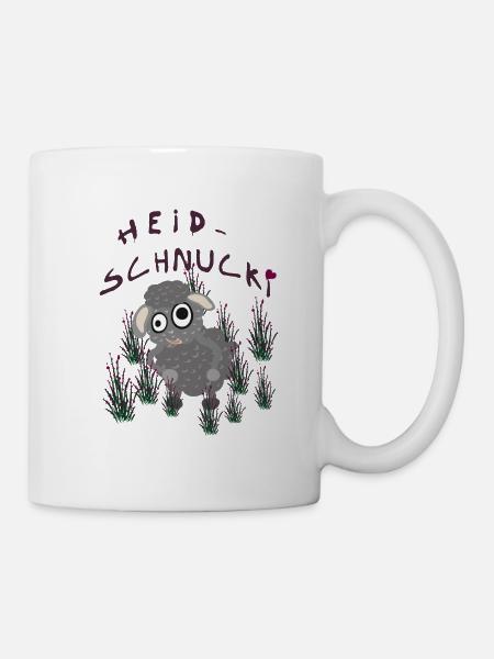 Heidschnucki - Tasse - Weiß