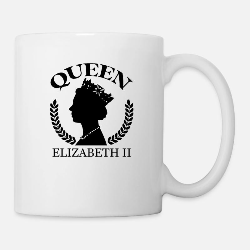 Reine Elizabeth II 1926 - 2022 - Mug blanc - blanc