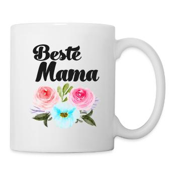 So sieht eine coole Mama aus Mami Schweiz Mutter - Tasse - Weiß - Rechts