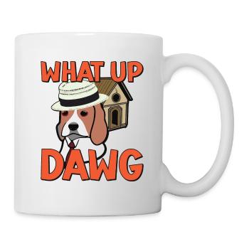 Dog lover saying - Mug - white - Right