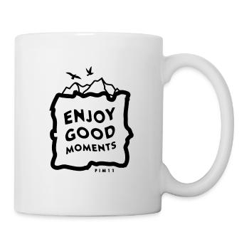 Good moments - Tasse - Weiß - Rechts