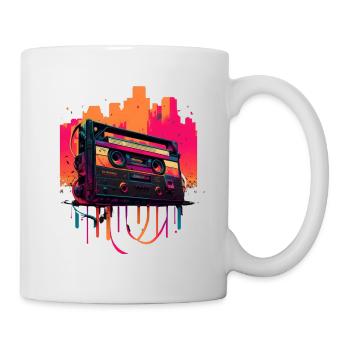 Retro Mixtape - Mug - white - Right