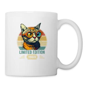 Génial depuis 1969 Cadeau d’anniversaire de chat - Mug blanc - blanc - Droite