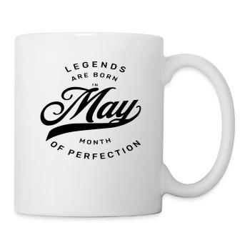 GEBURTSTAG MAI - Tasse - Weiß - Rechts