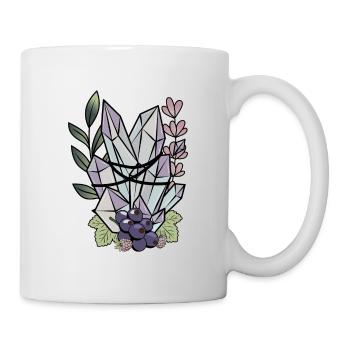 Plantes de jardin pierre précieuse belle conception de jardinier - Mug blanc - blanc - Droite
