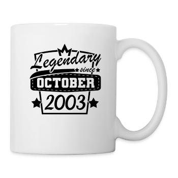 Year 2003 October - Mug - white - Right