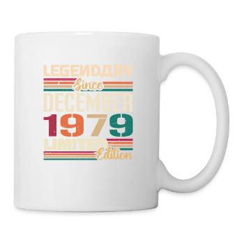 Legendary since December 1979 Vintage December 1979 - Mug - white - Right