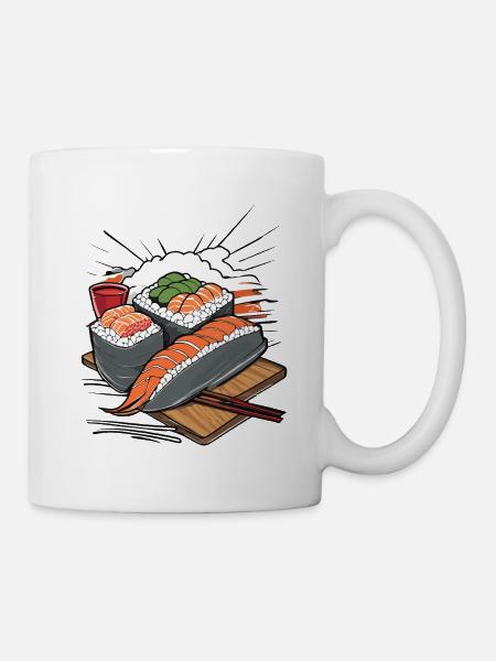 Sushi Lover - Tasse - Weiß