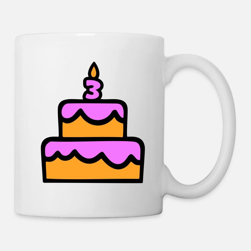 3rd Birthday - Mug - white