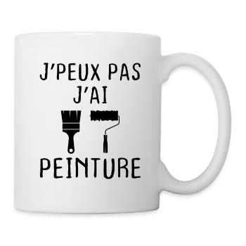 Peinture - Peintre - Je Suis Peintre - Mug blanc - blanc - Droite