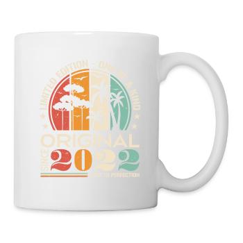 Légendaire depuis 2022 Born Vintage Birthday - Mug blanc - blanc - Droite