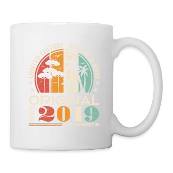 Legendary since 2019 Born Vintage Birthday - Mug - white - Right