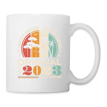 Legendary since 2023 Born Vintage Birthday - Mug - white - Right