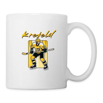 Krefeld Eishockey - Tasse - Weiß - Rechts