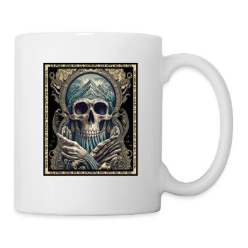 Geist der Berge Wandern Mysteriös Unheimlich - Tasse - Weiß - Rechts