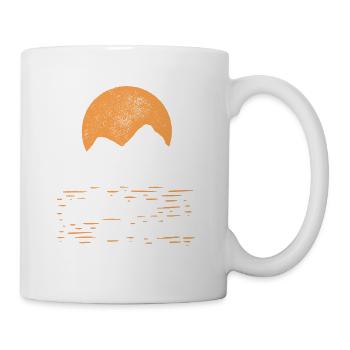 La Montagne M'appelle et Je Dois Y Aller - Mug blanc - blanc - Droite