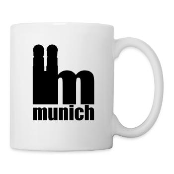 Servus - Gruß aus München - Frauenkirche - Tasse - Weiß - Rechts