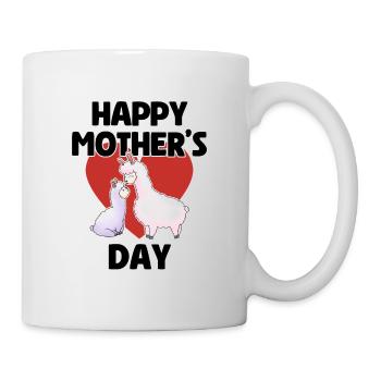 Happy Mother's Day - Mother's Day Design - Mug - white - Right