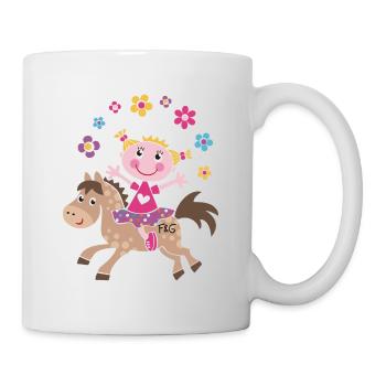 Jonglieren - Tasse - Weiß - Rechts