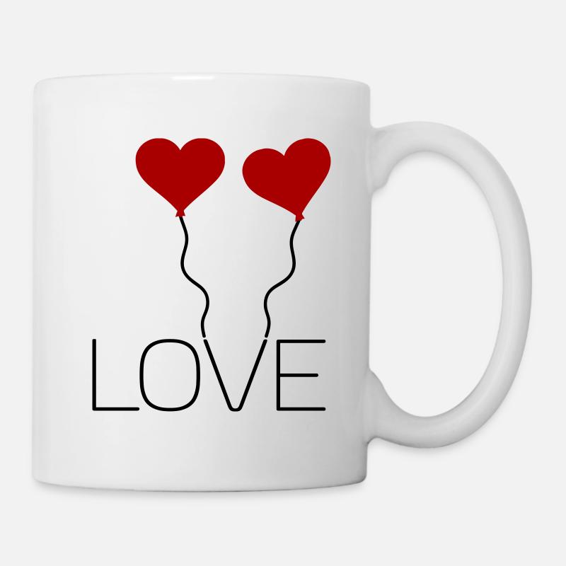Love - Tasse - Weiß