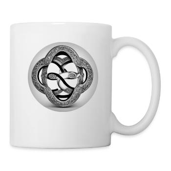 neverending round - Mug - white - Right